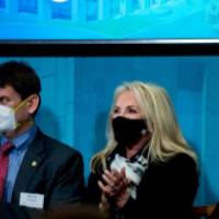 Dan and Pamella at DCIH dedication